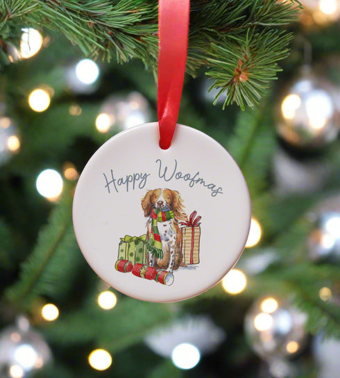 Sprocker Ceramic Circle Decoration